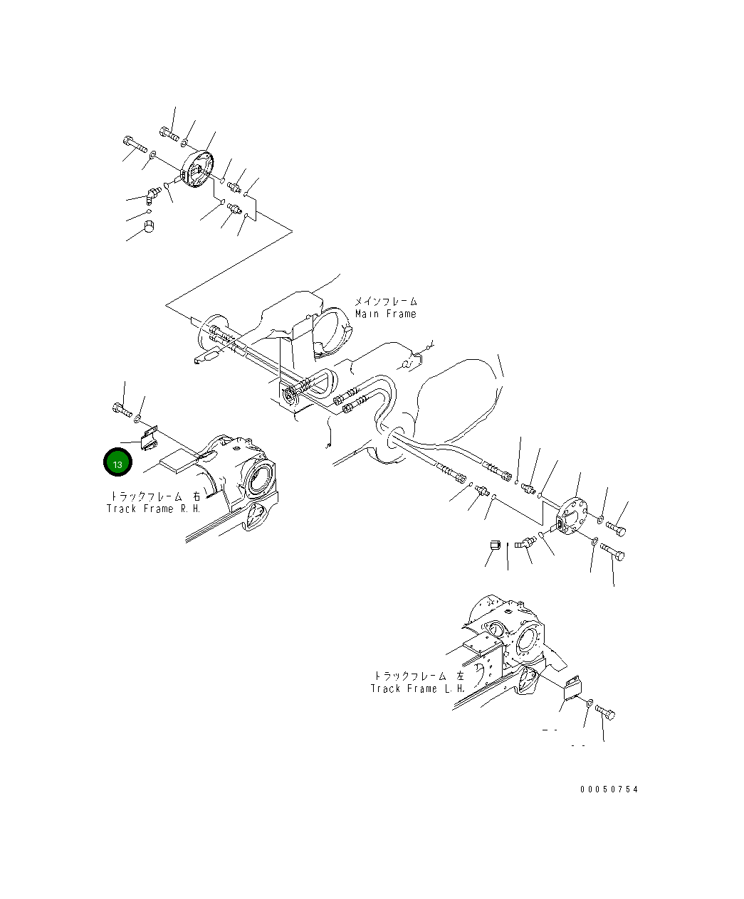 Крышка 195-30-69530 Komatsu