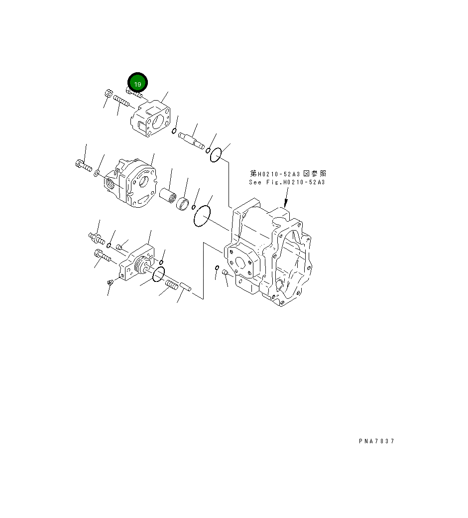 Болт FUTH-10-60 Komatsu