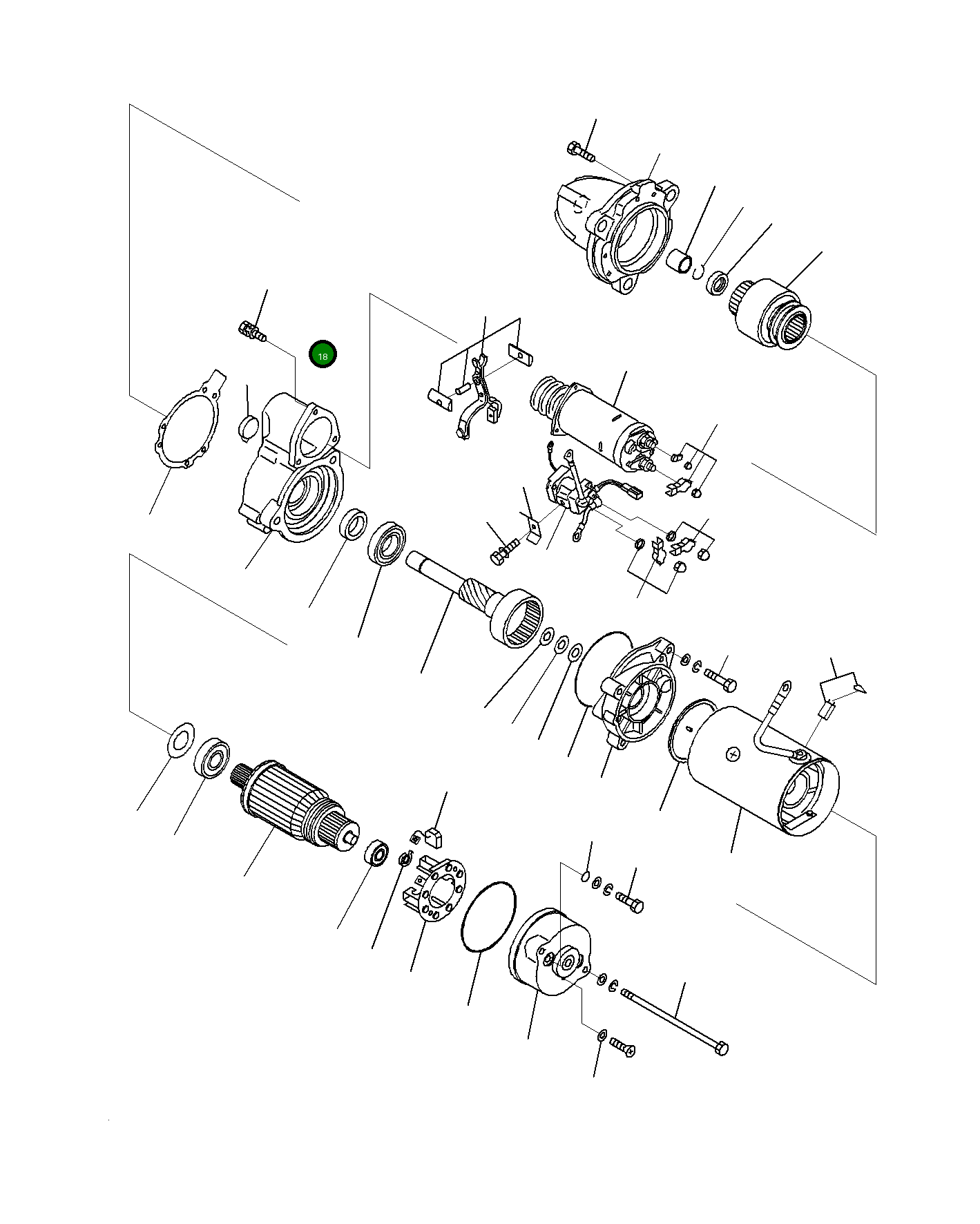 Болт KD0-027-406202 Komatsu