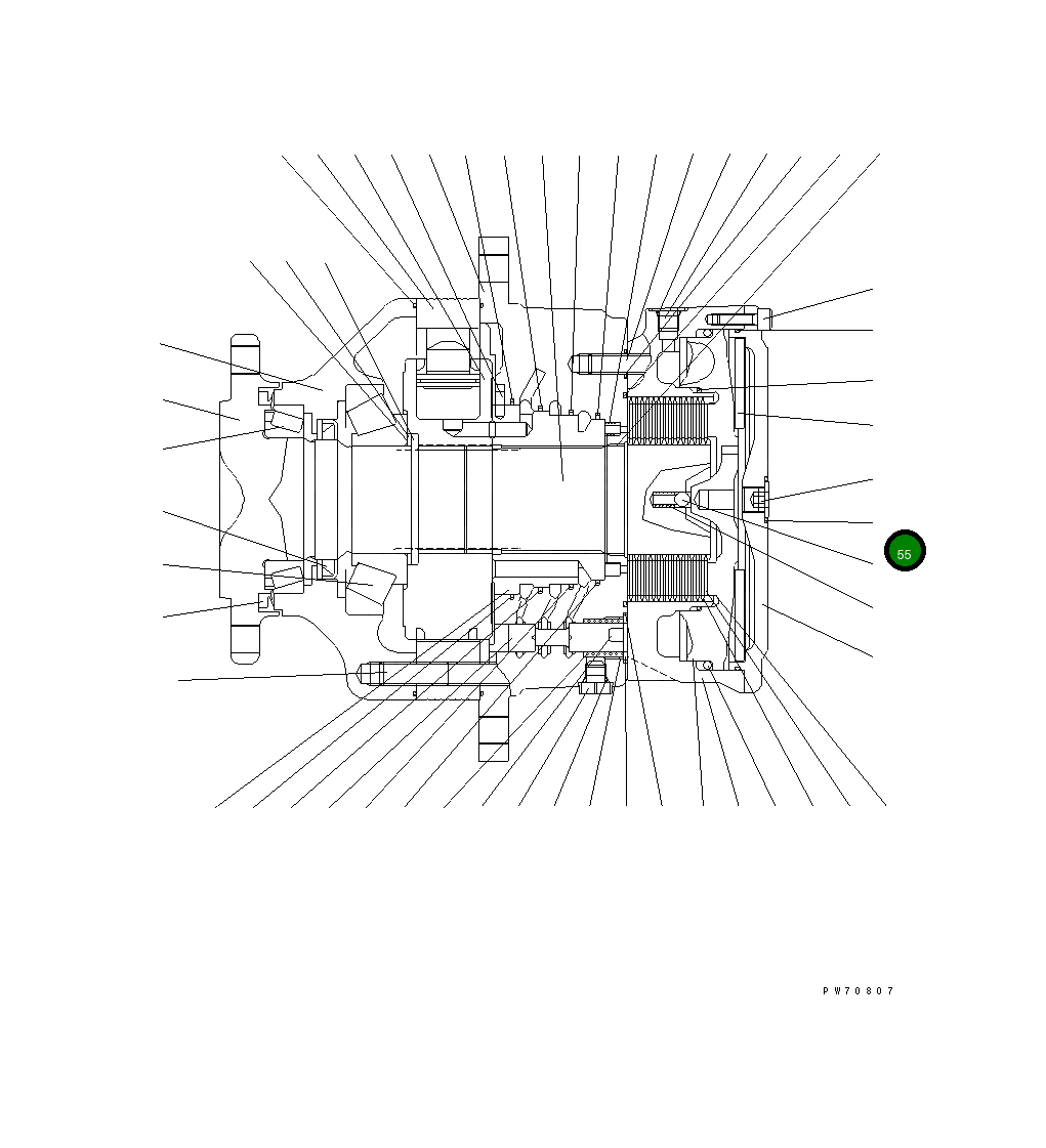 Кольцо уплотнительное (O-Ring) 258-81-54310 Komatsu