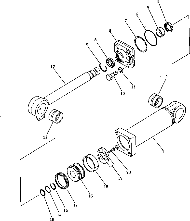 Болт 707-88-81890  Komatsu