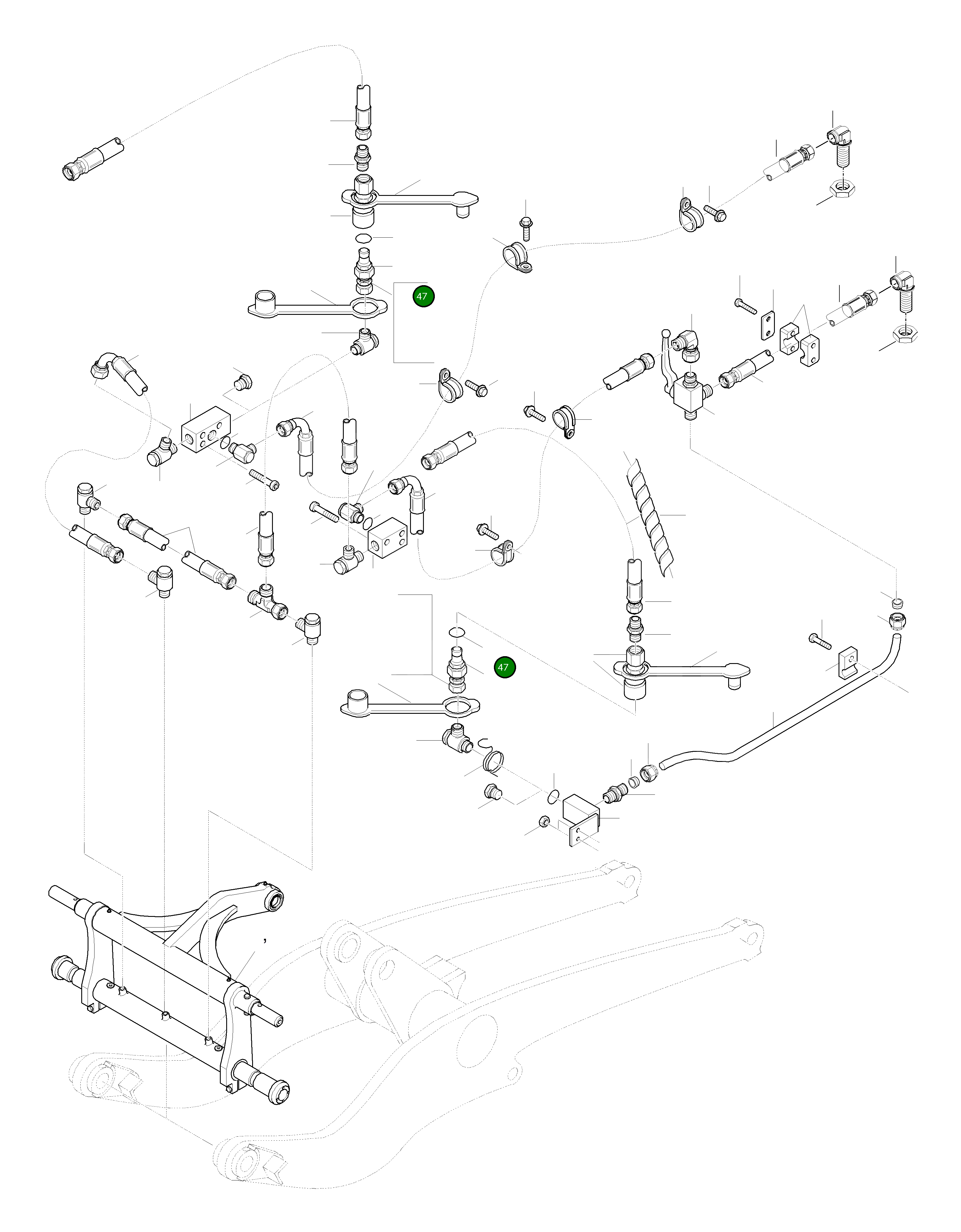 Кольцо уплотнительное (O-Ring) 42U-70-H0P28 Komatsu