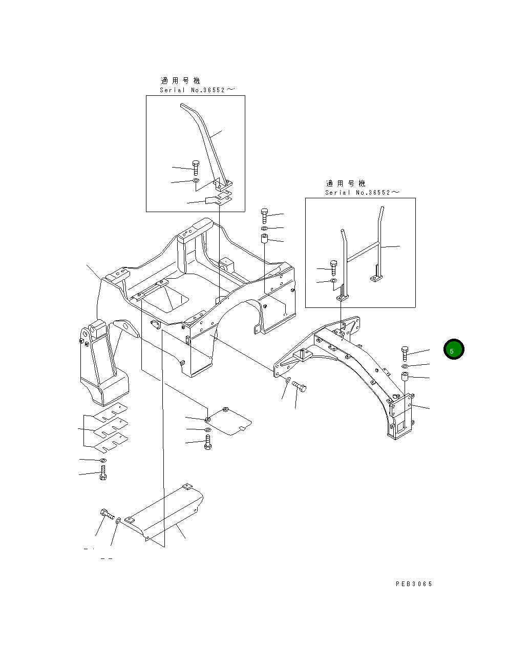Болт 01018-12090 Komatsu
