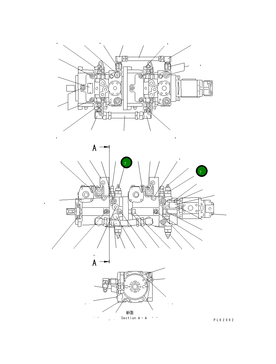Кольцо уплотнительное (O-Ring) UC1300146005 Komatsu