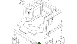 Крышка 195-54-78771 Komatsu