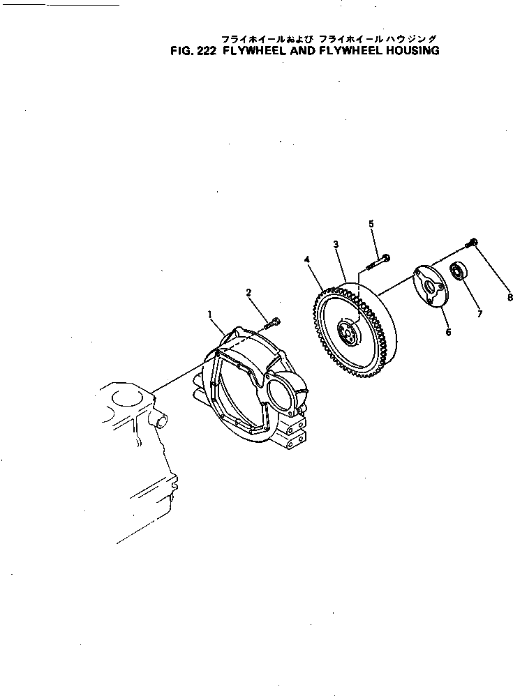 Болт YM121111-21500  Komatsu