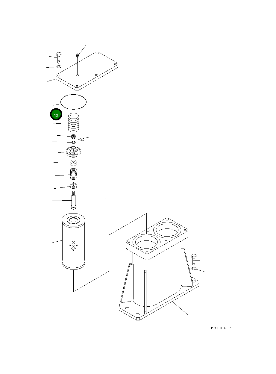 Кольцо уплотнительное (O-Ring) 07000-43120 Komatsu