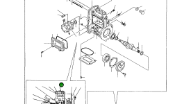Кольцо уплотнительное (O-Ring) YMR000275 Komatsu
