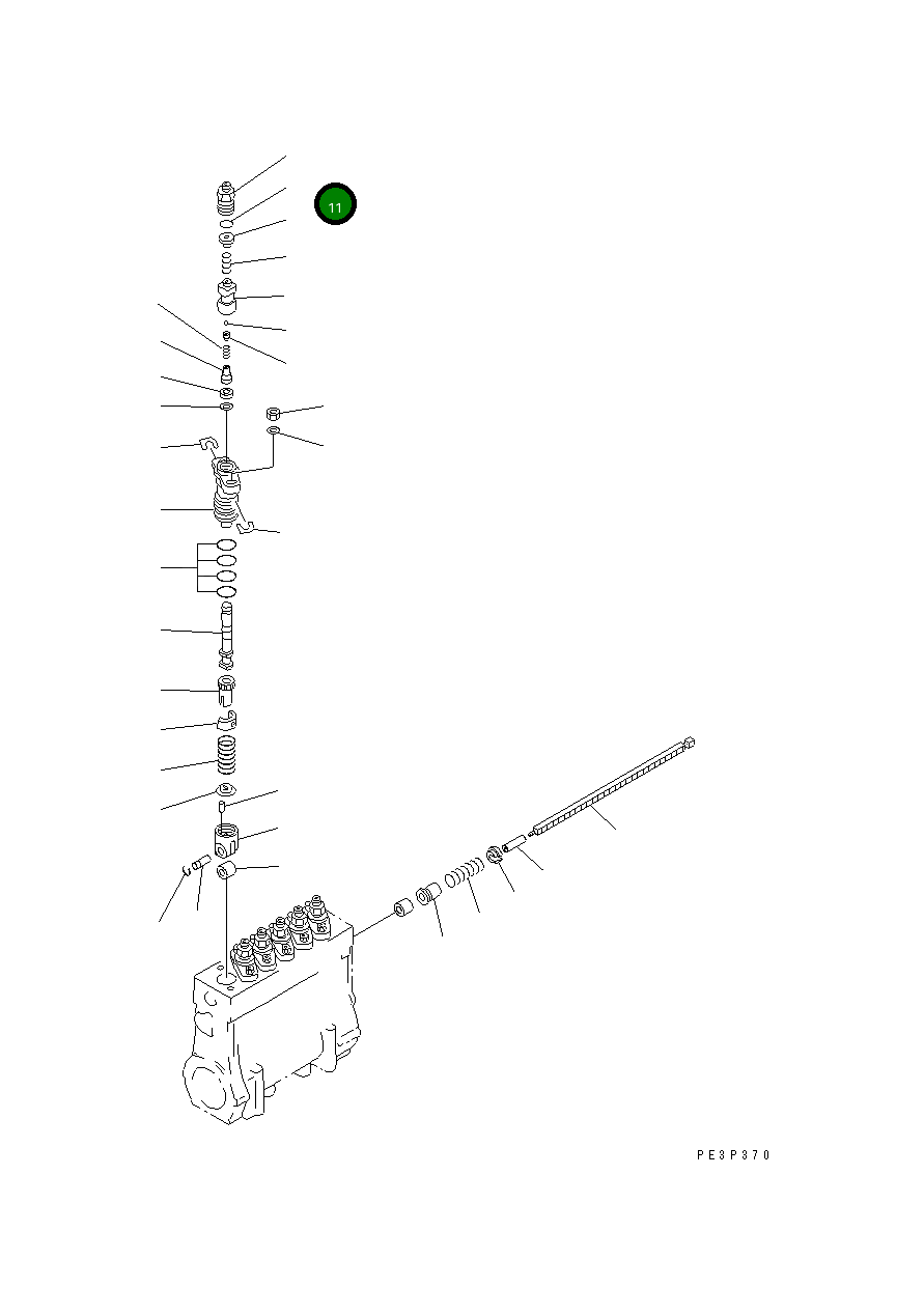 Кольцо уплотнительное (O-Ring) 6553-11-8110 Komatsu