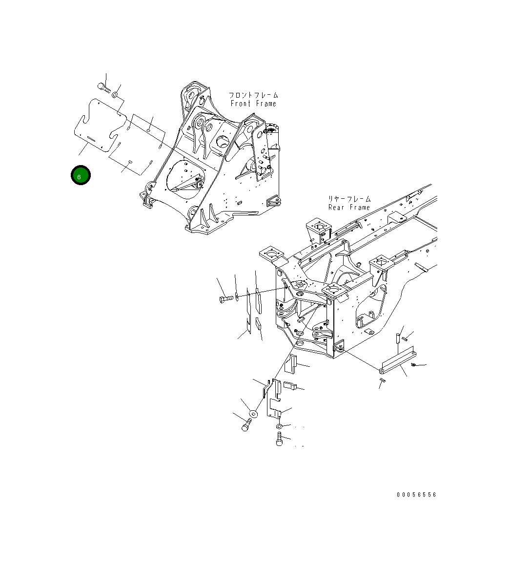 Крышка 424-877-4261 Komatsu