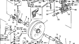 Болт 198-30-13340 Komatsu