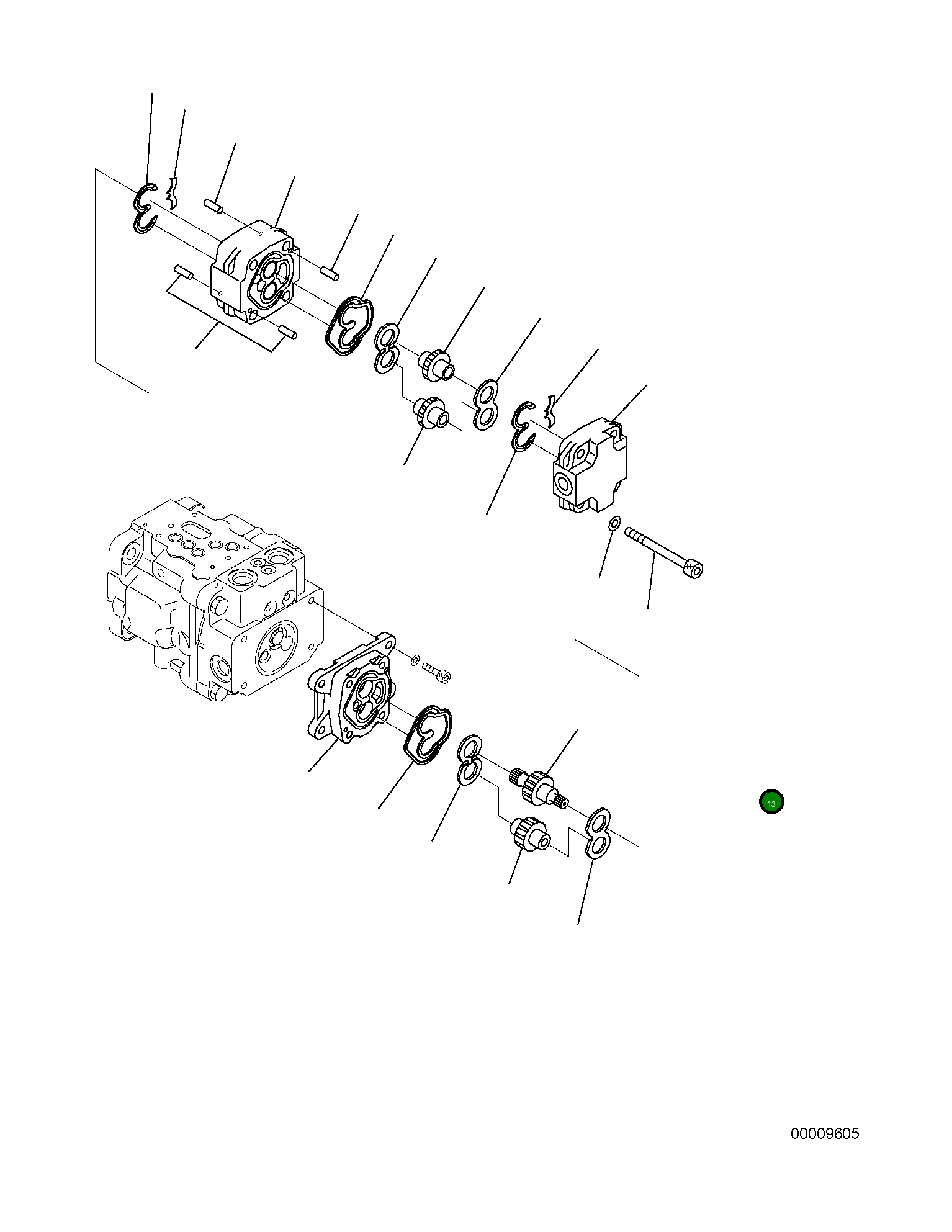 Болт 705-41-83720 Komatsu