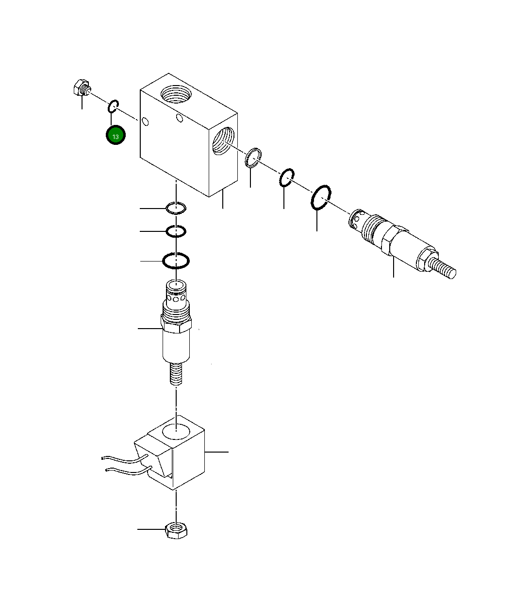 Кольцо уплотнительное (O-Ring) 28 339 R1 Komatsu
