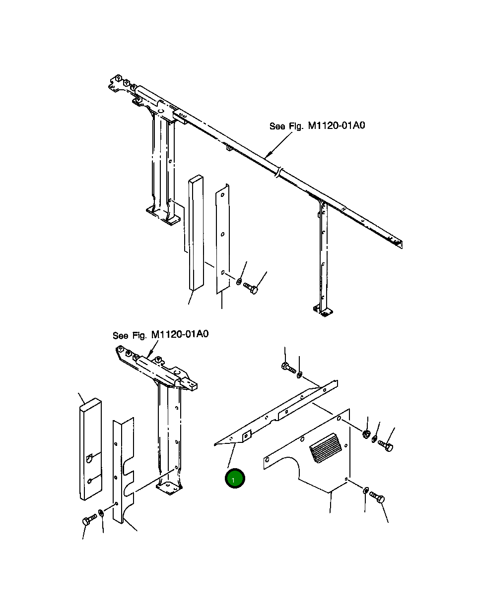 Крышка 208-54-68180 Komatsu