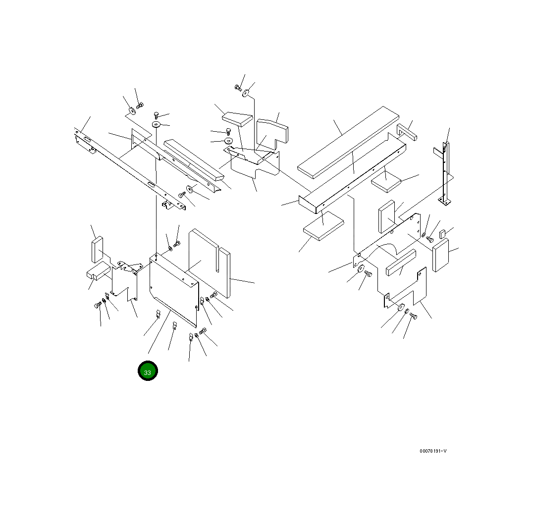 Крышка 208-54-77270  Komatsu