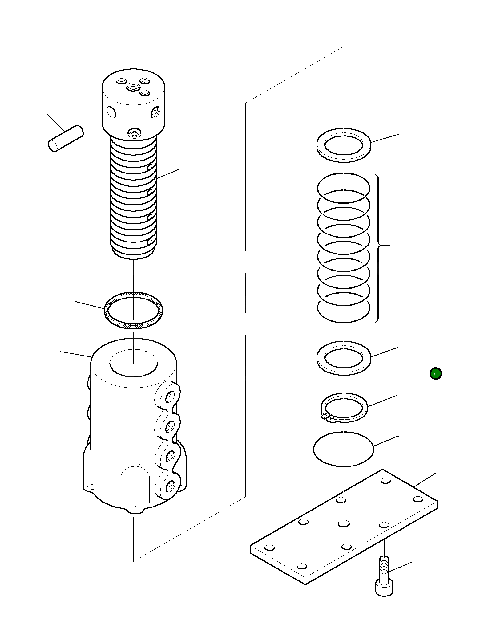 Кольцо 200150609 Komatsu