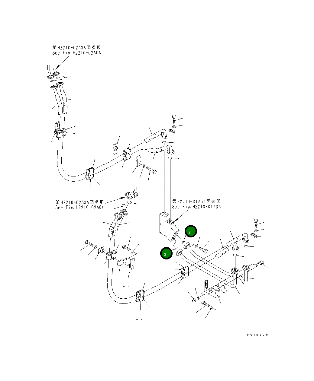 Кольцо уплотнительное (O-Ring) 07000-F3080 Komatsu
