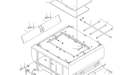 Крышка 277-70-51221 Komatsu