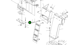 Крышка 569-54-88871 Komatsu