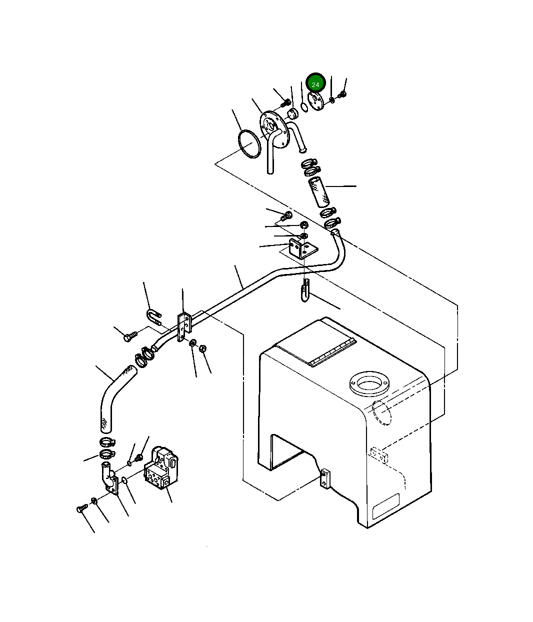 Крышка 421-875-1560 Komatsu