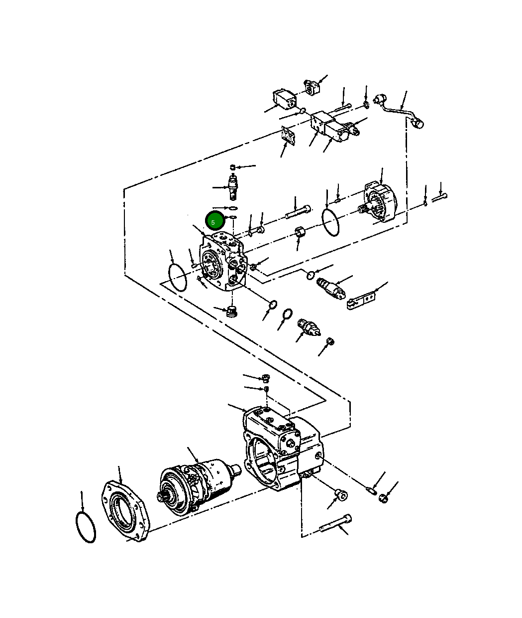 Кольцо уплотнительное (O-Ring) 115 554 Komatsu