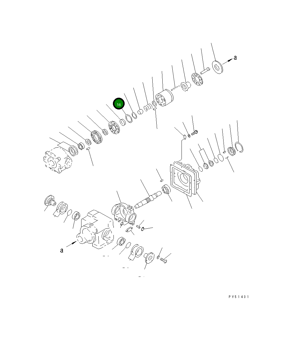 Кольцо 273-61-11430  Komatsu