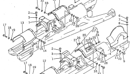 Опора 178-30-17131 Komatsu
