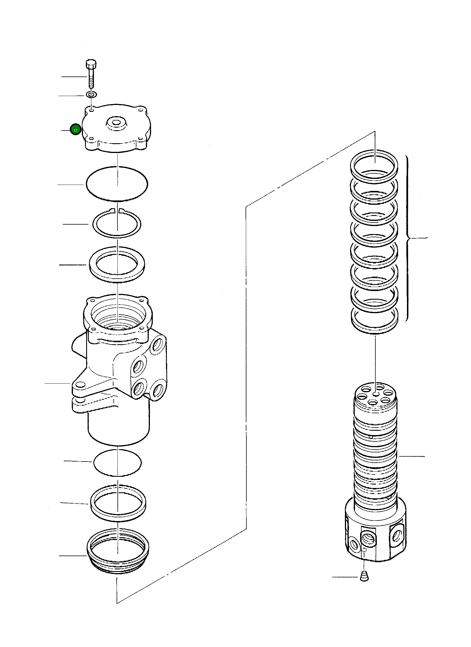 Крышка 200150626 Komatsu