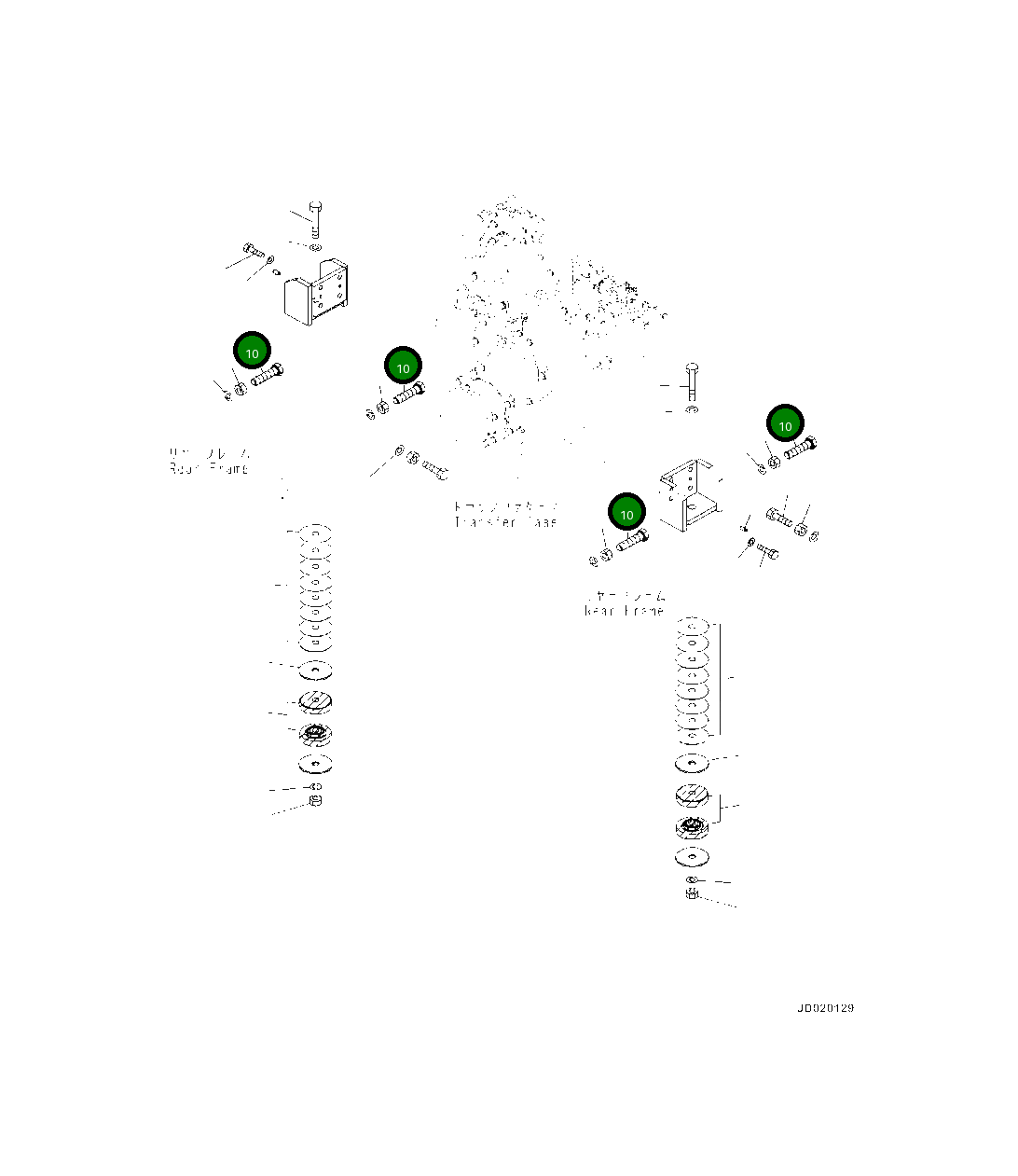 Болт 425-14-31160 Komatsu