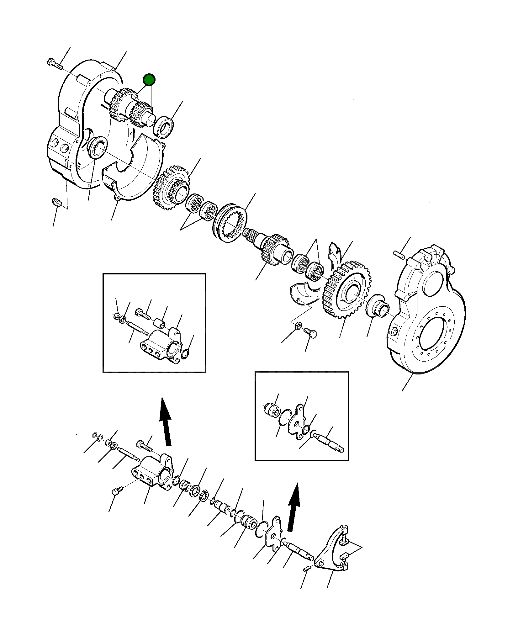 Крышка 22E-22-11211 Komatsu