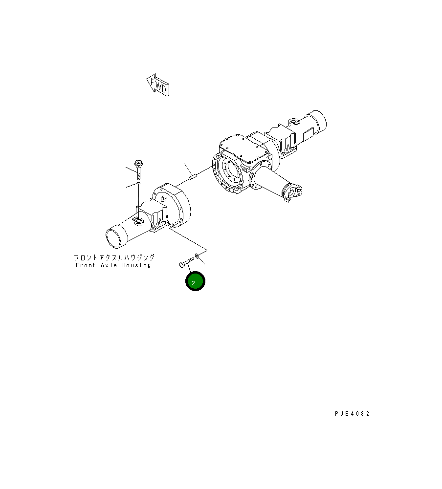 Болт 01010-61290 Komatsu