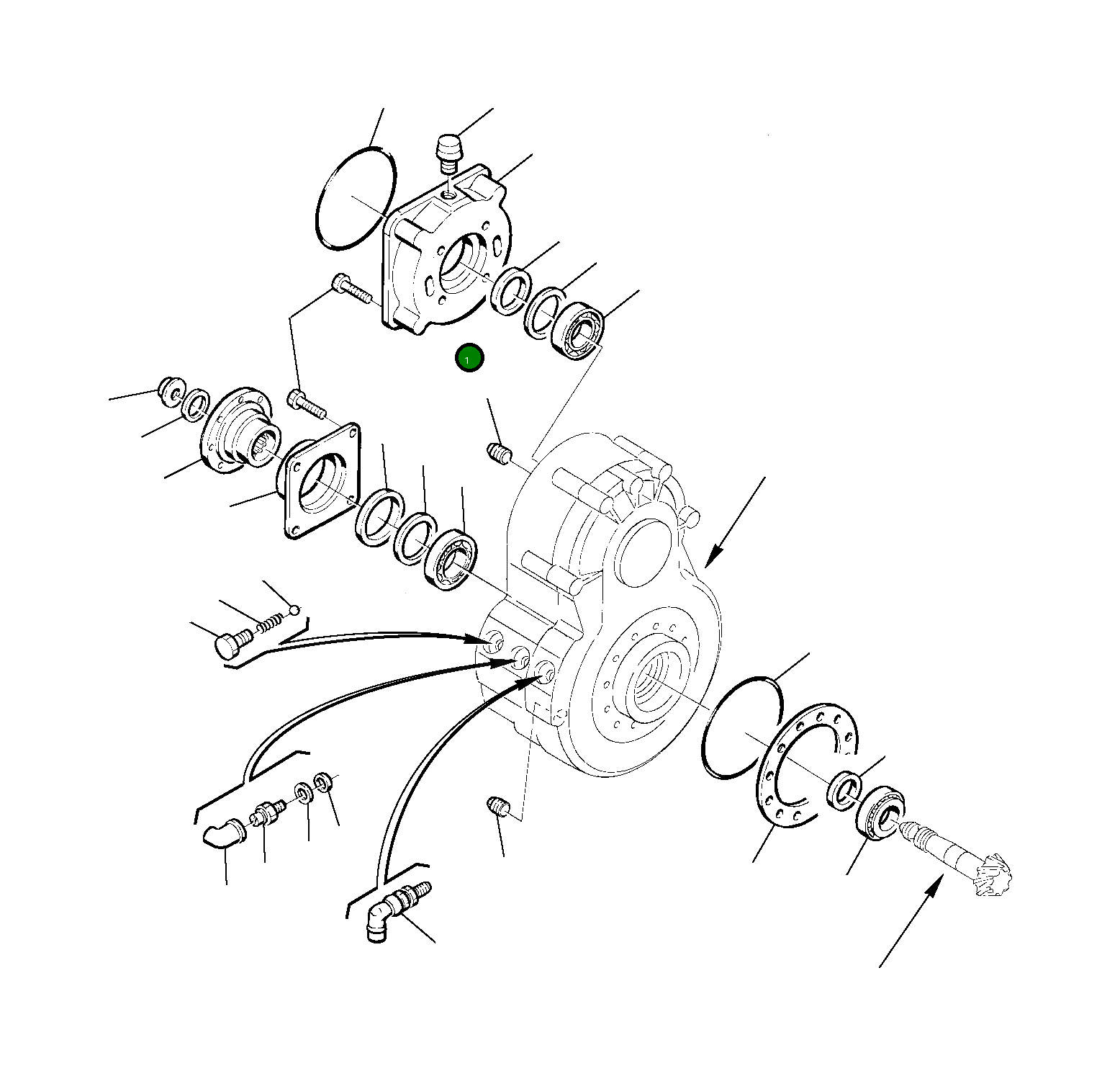 Кольцо уплотнительное (O-Ring) 855021159  Komatsu