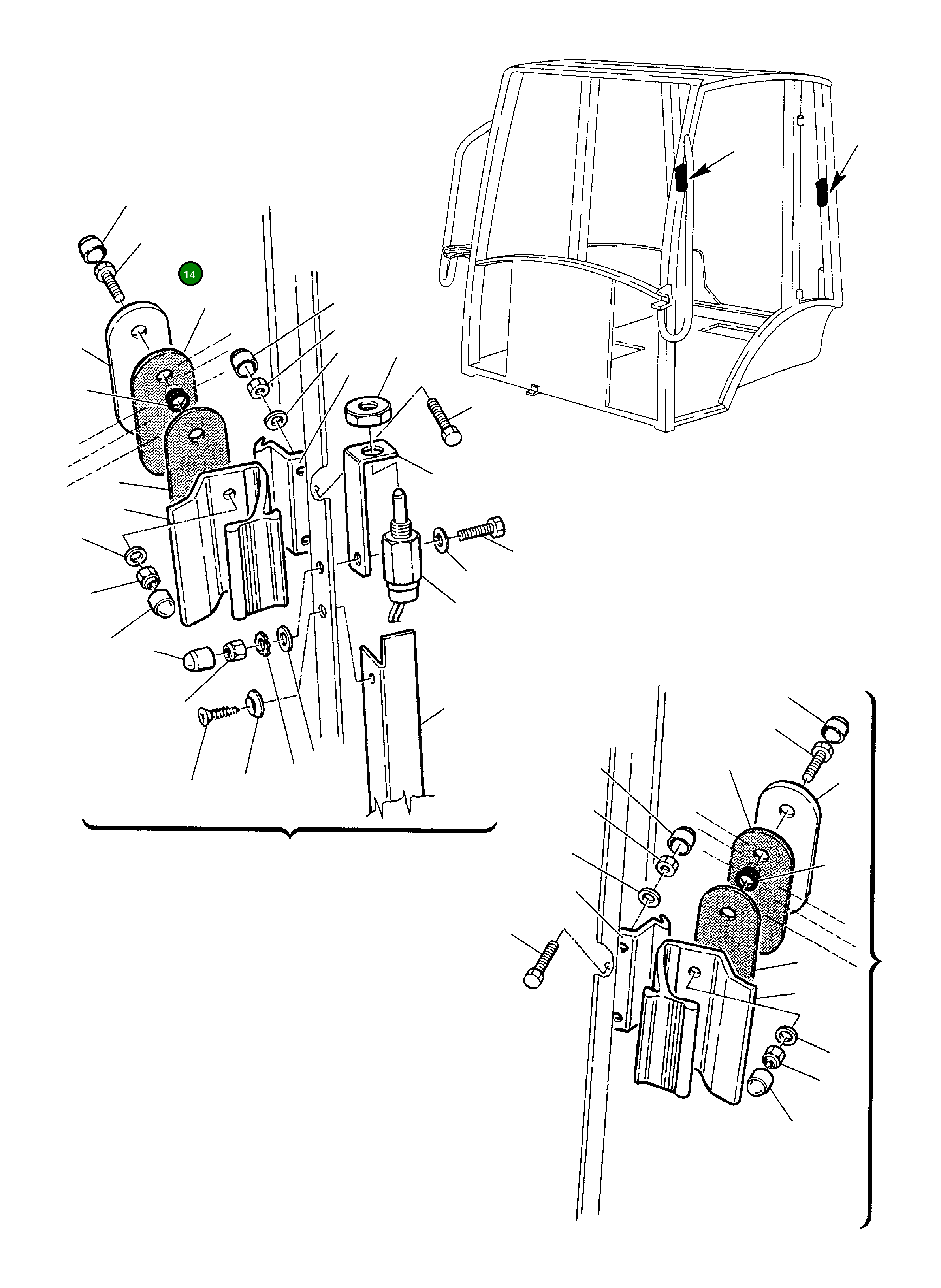 Болт 801014048 Komatsu