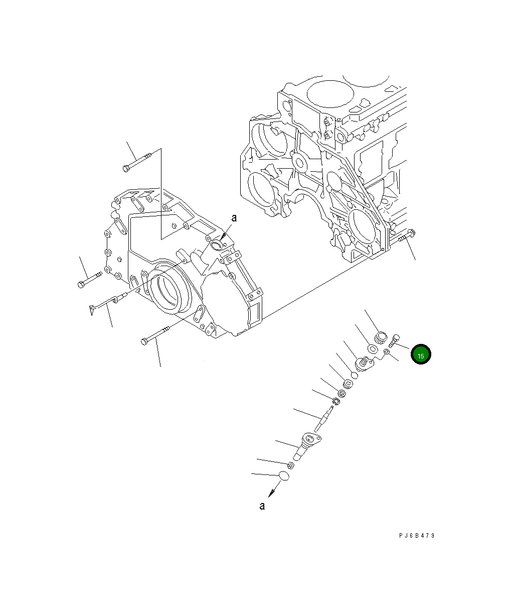 Болт 01014-81030 Komatsu