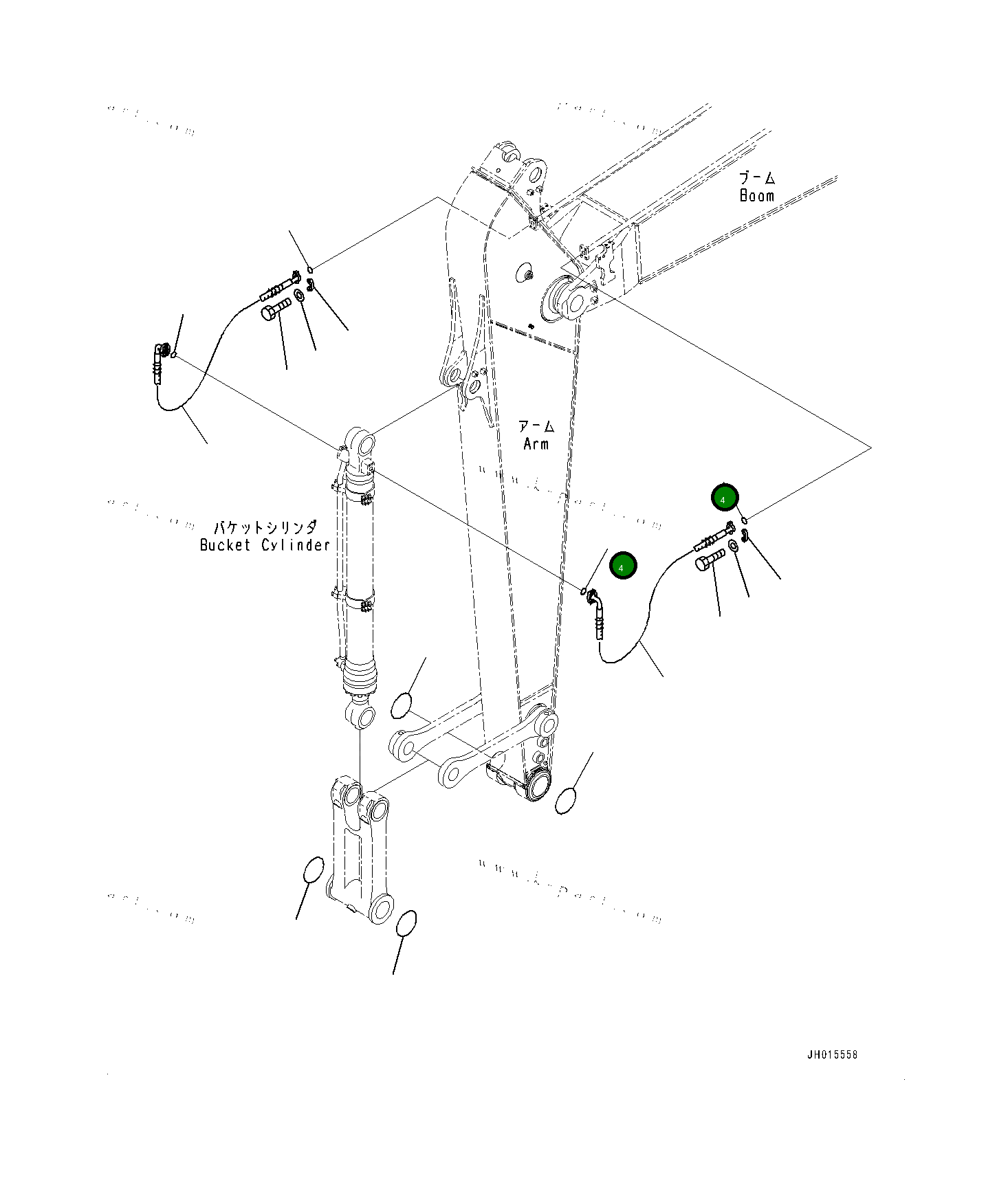 Кольцо уплотнительное (O-Ring) 0700053032 Komatsu