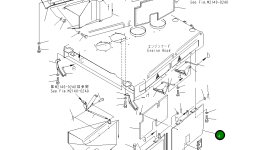 Крышка 198-54-72631 Komatsu