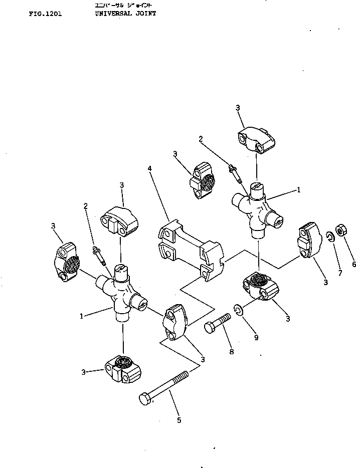 Болт 12F-10-11580 Komatsu