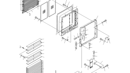 Крышка 209-53-12131 Komatsu
