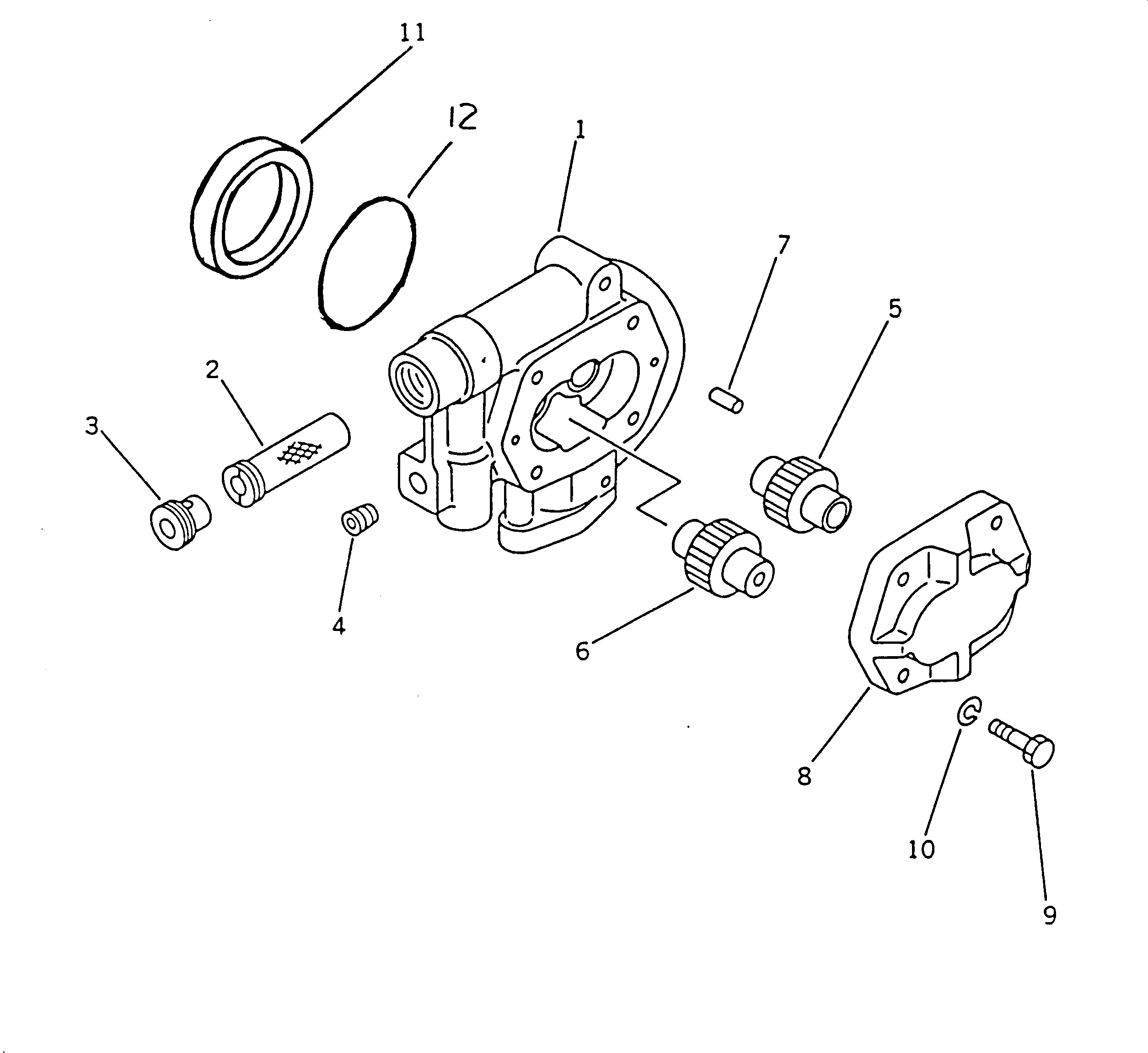 Кольцо уплотнительное (O-Ring) 704-28-02720  Komatsu