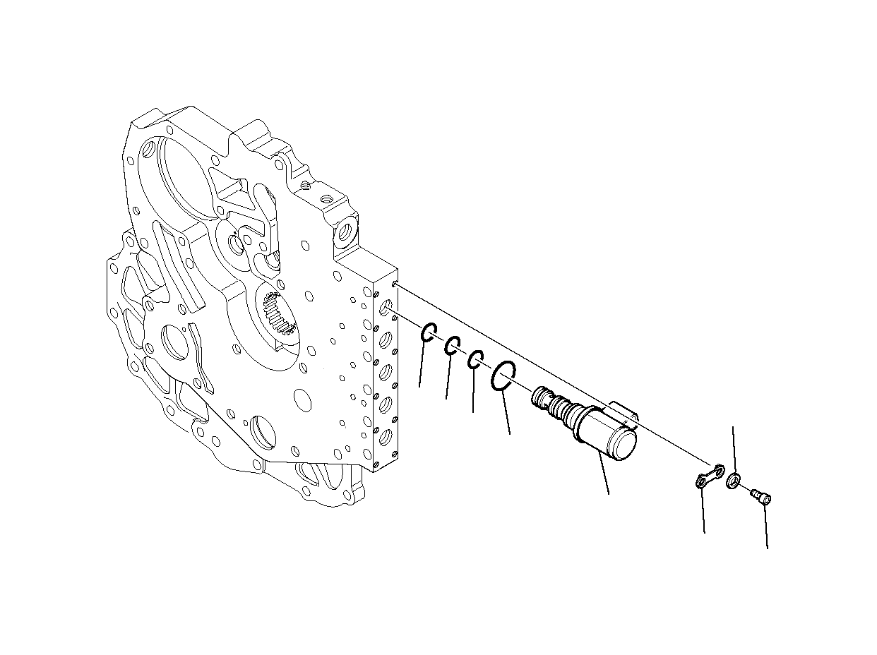 Кольцо уплотнительное (O-Ring) DG4210661 Komatsu
