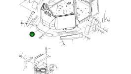 Крышка 418-54-44310 Komatsu