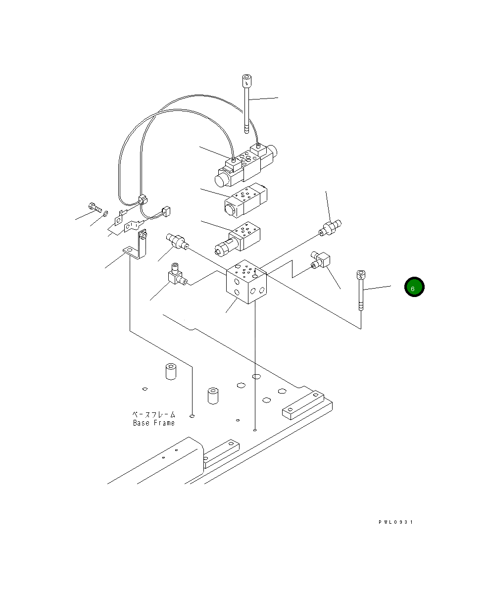 Болт 01252-70880 Komatsu