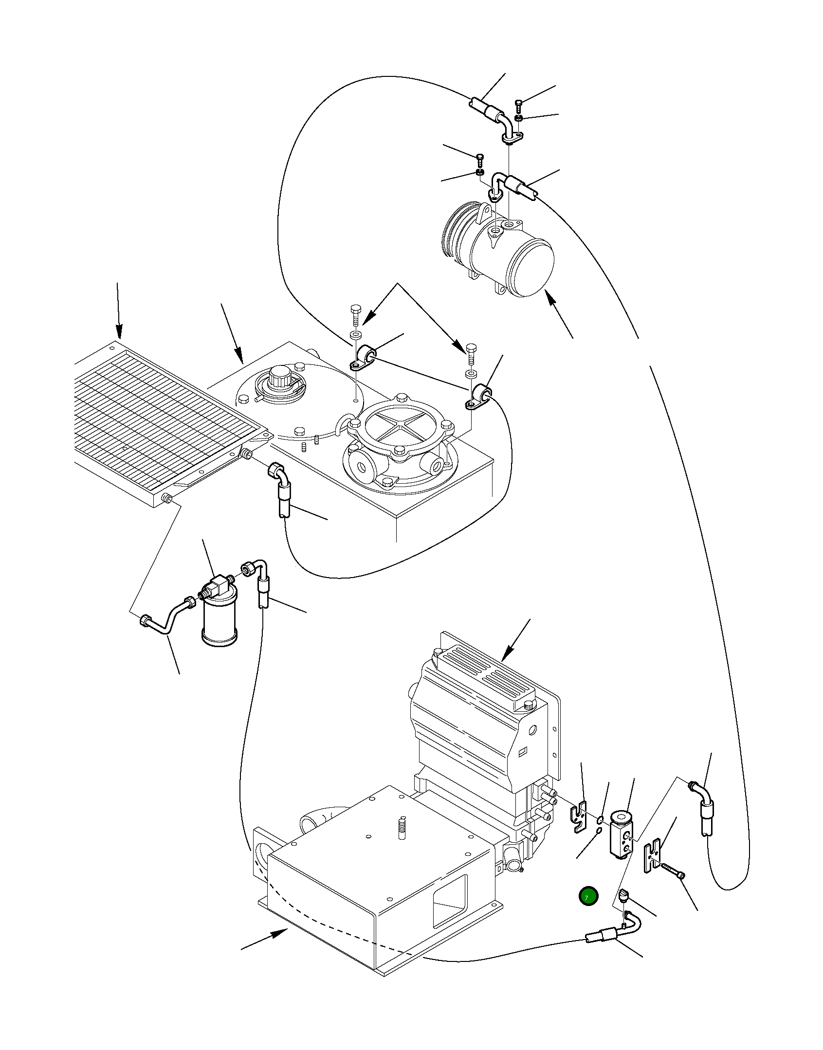 Кольцо уплотнительное (O-Ring) 22E-979-1260 Komatsu