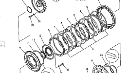 Болт 569-15-31251 Komatsu