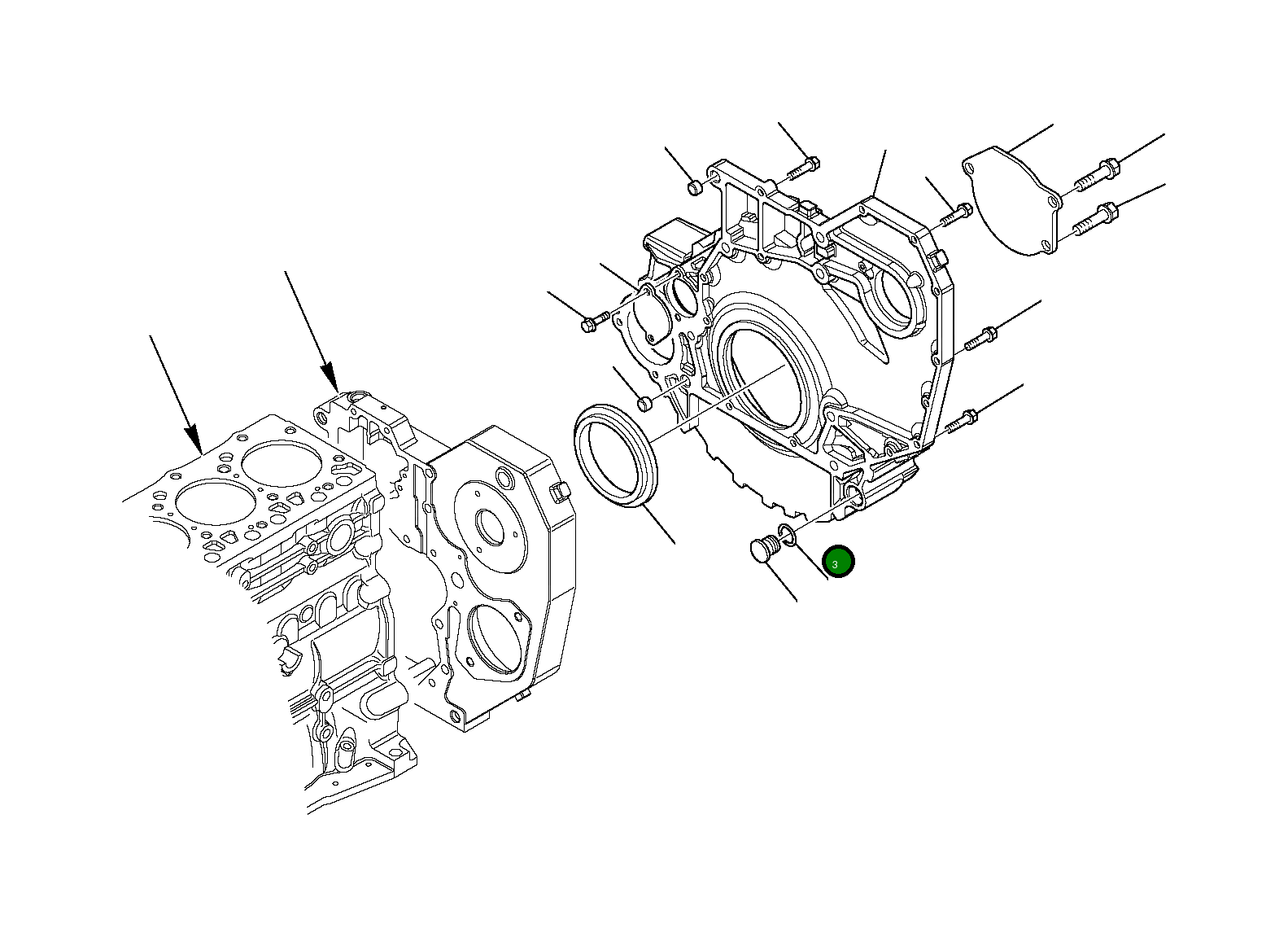 Болт EA4899075 Komatsu