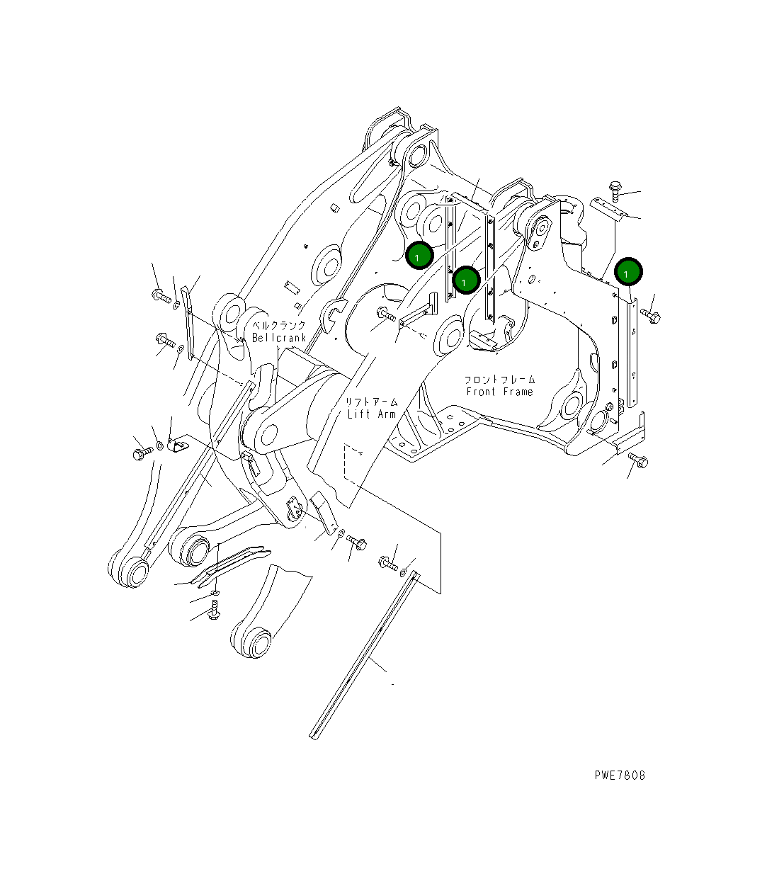 Крышка 426-S95-2652 Komatsu