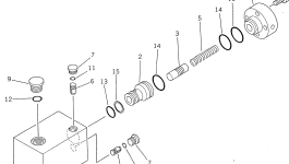 Кольцо уплотнительное (O-Ring) 235-60-11530 Komatsu