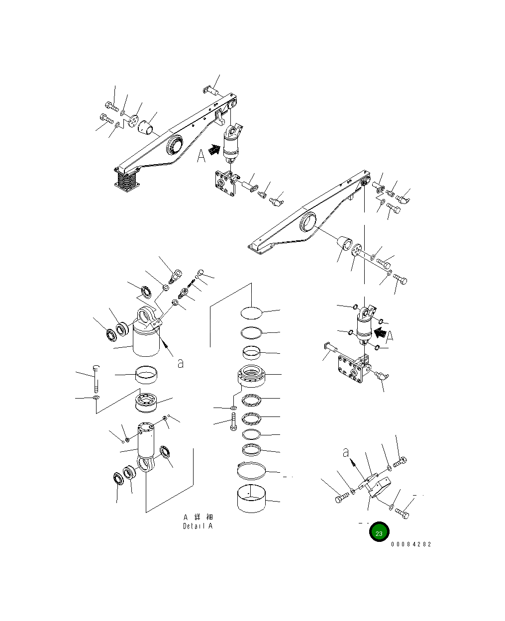 Крышка 56D-86-16630 Komatsu