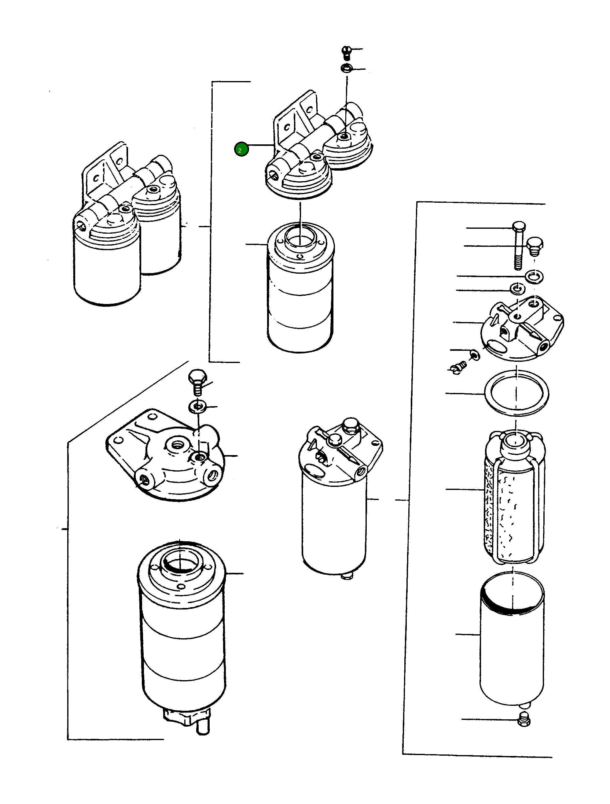 Крышка 2992187M1  Komatsu