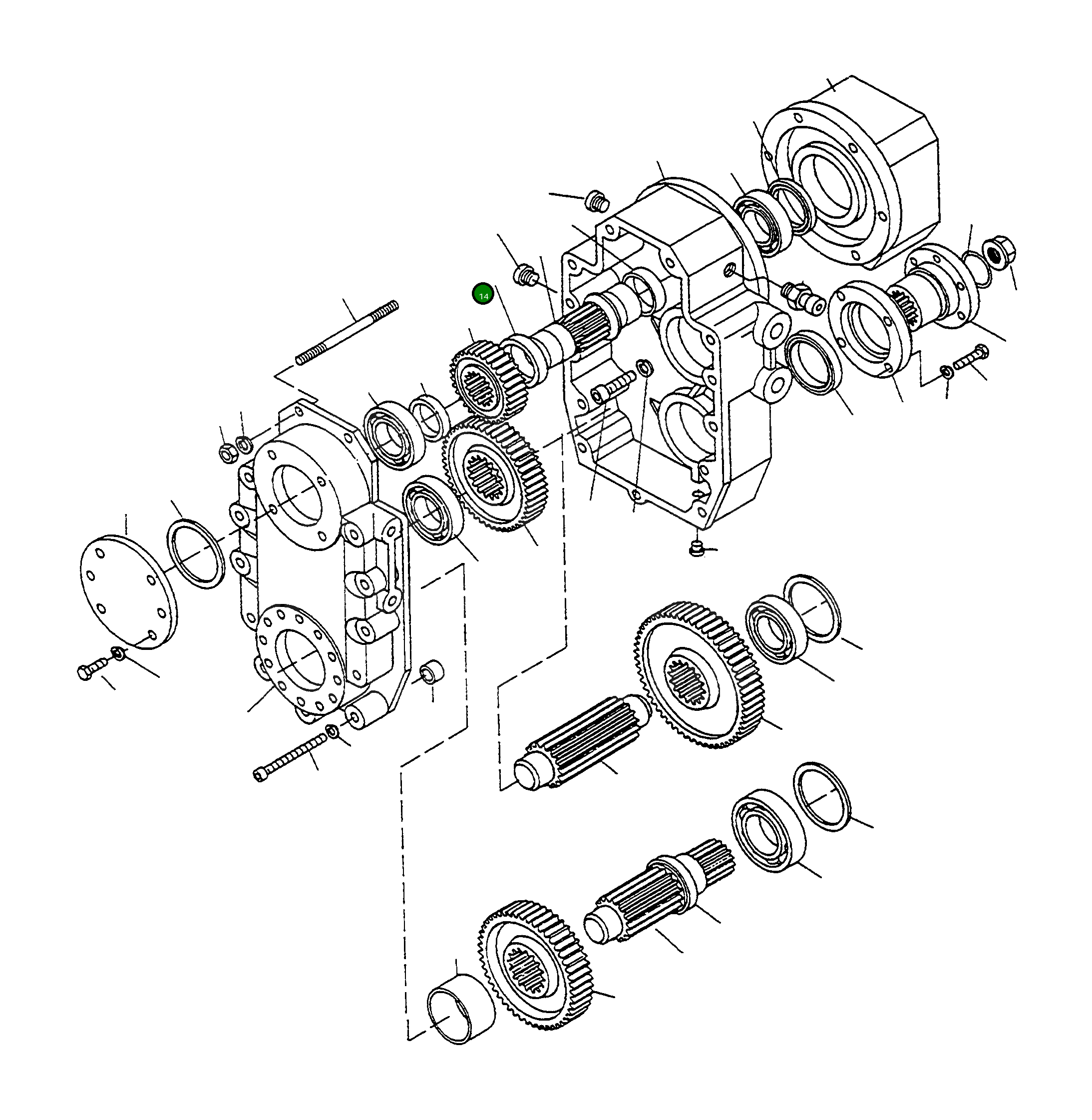 Кольцо 4919079M1 Komatsu